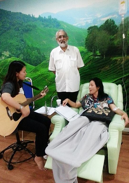 Performing to patients