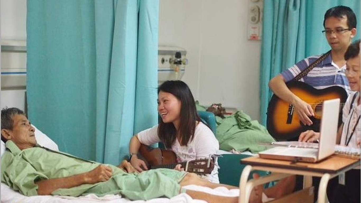 Performing to patients
